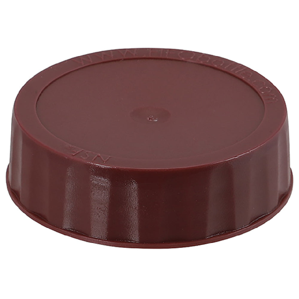 AllPoints 2802359 Label Cap Brown Pack/6