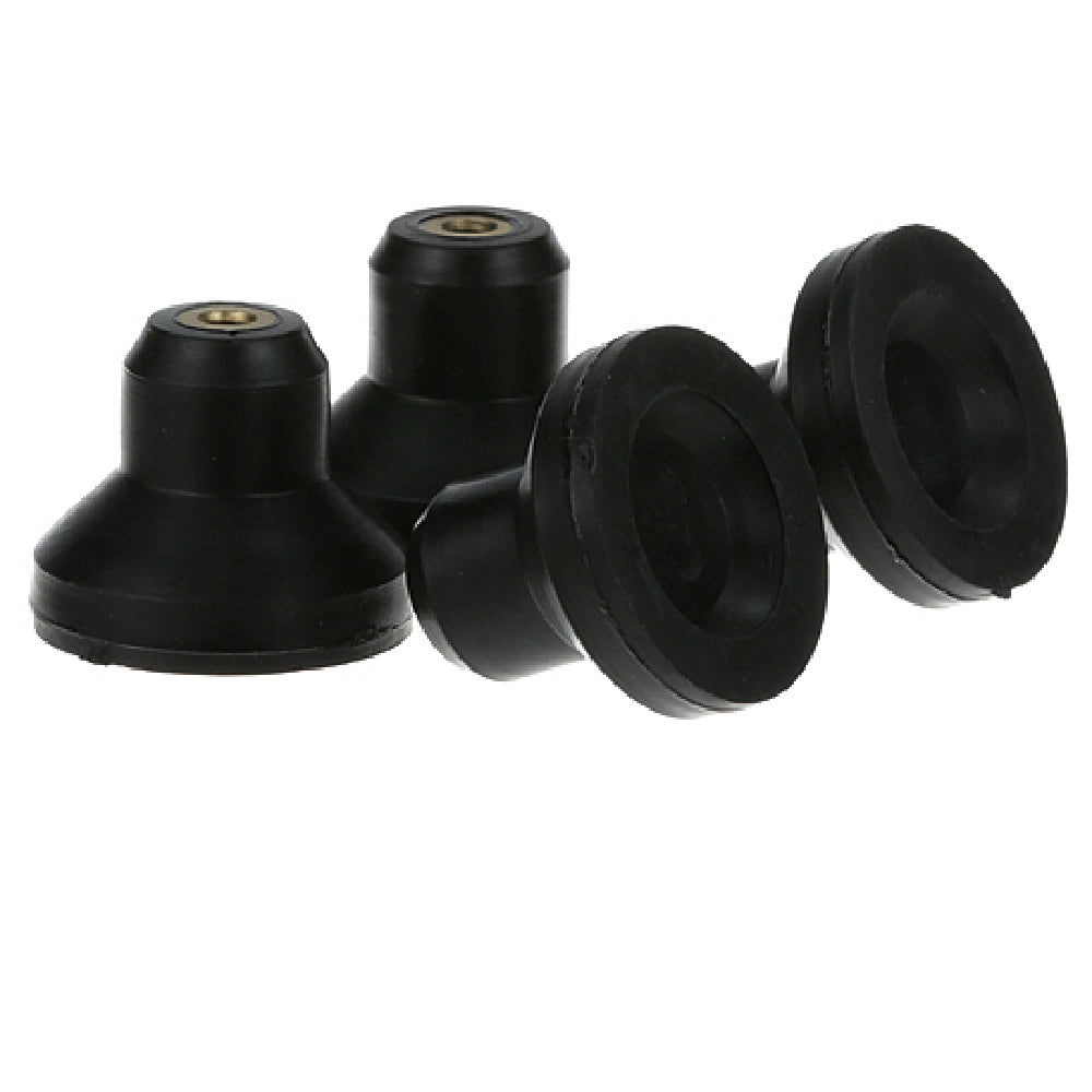 Globe 40 Rubber Foot (set 4) 1 1/8h Female Thread