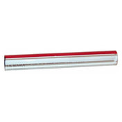 Groen Z008742 Tube Glass Red & White Stripe