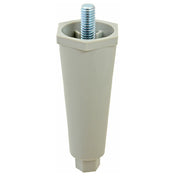Private Label 281588 Leg Appl Gray Plastic Hex Ft