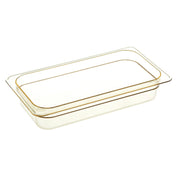 Cambro 32HP150 Hot Pan Third X 2 1/2 In Amber