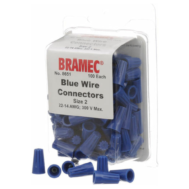 Private Label 281633 Nuts Wire Blue (100/pkg)