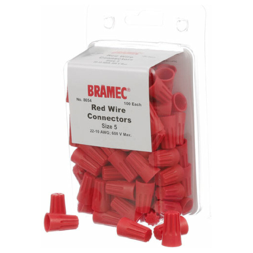 Private Label 281642 Nuts Wire Red (100/pkg)