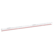 Private Label MVR281676 Tube Glass Redline 5/8" X 12