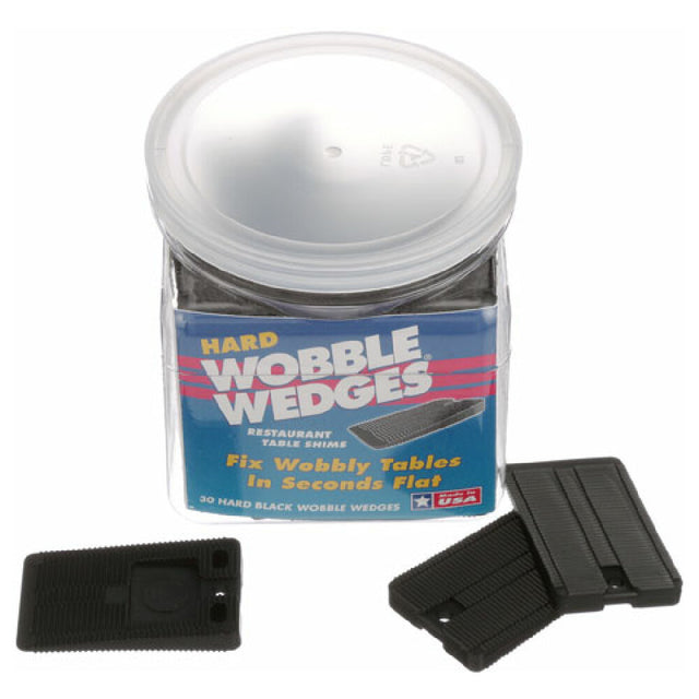 AllPoints 281758 Wobble Wedge Black 30 Pk