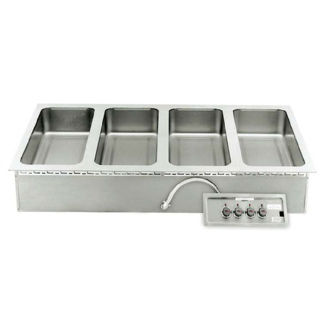 APW Wyott HFW-4DS_208/60/3 Hot Food Well Unit Drop-in Electric