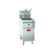 Hubert 201920 - Kratos Commercial Floor Fryer, Electric, 40 Lb. Oil Capacity