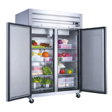 Dukers Appliance Co. USA Ltd. D55AR Refrigerator Reach-in Two-section