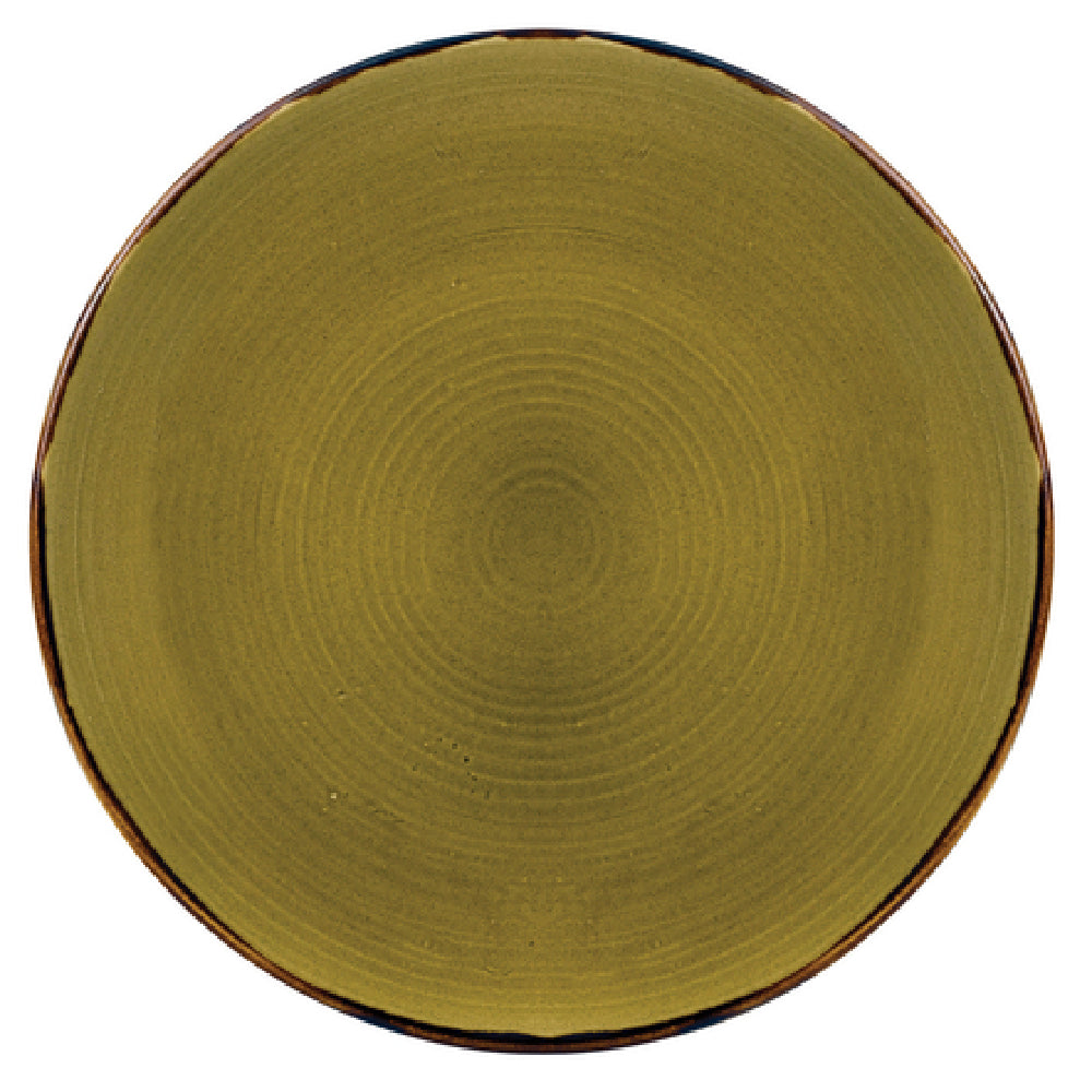 Arc Cardinal HG260 Dudson Harvest Green Coupe Plate (D:10.25'') Vitrified Ceramic