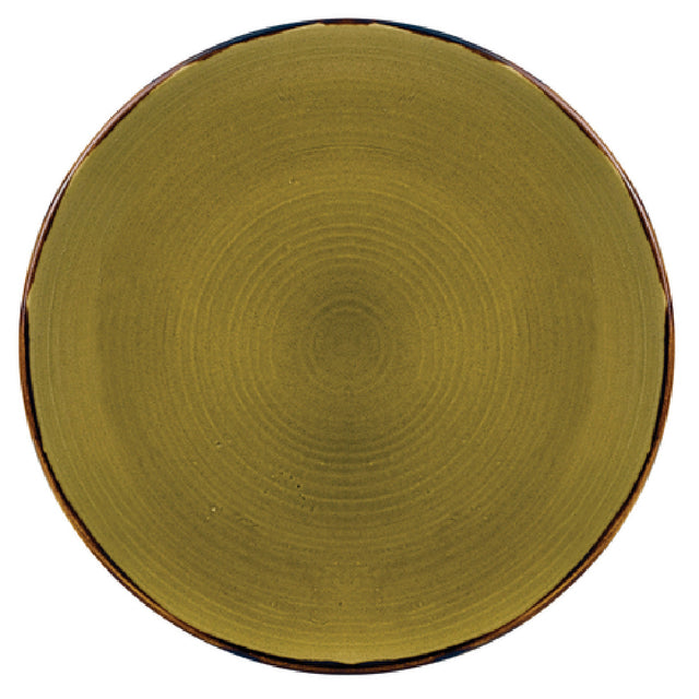 Arc Cardinal HG260 Dudson Harvest Green Coupe Plate (D:10.25'') Vitrified Ceramic