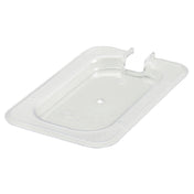 Winco SP7900C Poly-Ware™ Food Pan Cover 1/9 Size Slotted
