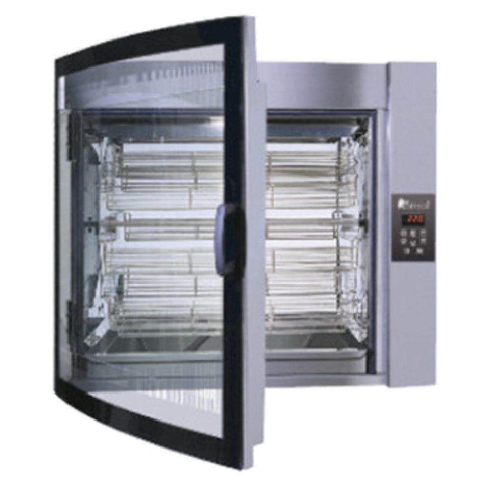 Rotisol GLBS5520 Complete Front Or Back Door With Convex Double-Glazed Glass For Star Clean SC5.520 Or Roti-Roaster FBP5.520