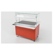 Low Temp Industries SIM-HTG-50 Simplicity Series Glass Hot Top Counter 50-3/8"L X30"W X36"D