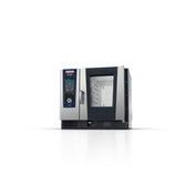 Rational IHEXAGON 6-HALF E 208V 3PH(LM400BE) (CB4ERRA.0016518) IHexagon 6-Half Size Electric Combi Oven With Microwave Support On All 6 Levels