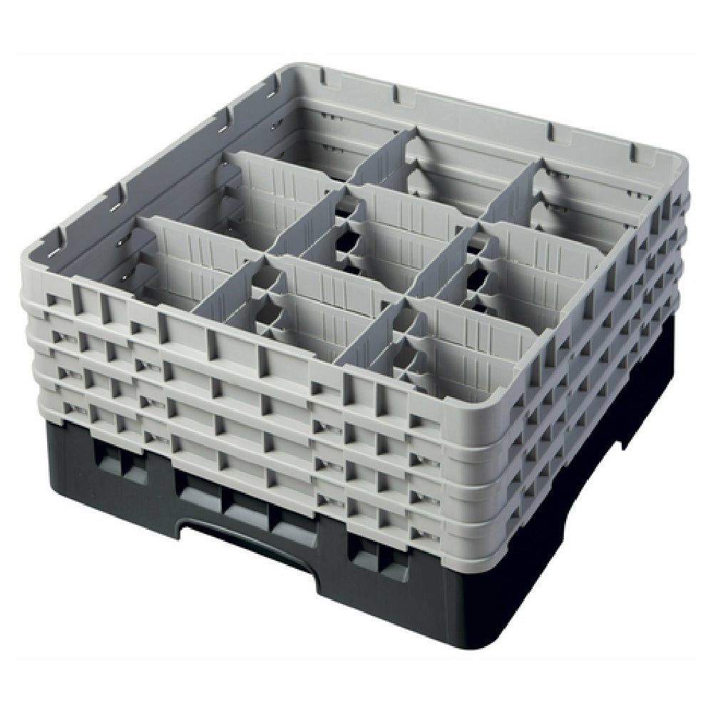 Cambro 9S800110 Camrack® Glass Rack With (4) Soft Gray Extenders Full Size