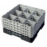 Cambro 9S800110 Camrack® Glass Rack With (4) Soft Gray Extenders Full Size