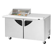 Turbo Air TST-60SD-12M-N-CL Super Deluxe Sandwich/Salad Mega Top Unit Two-section