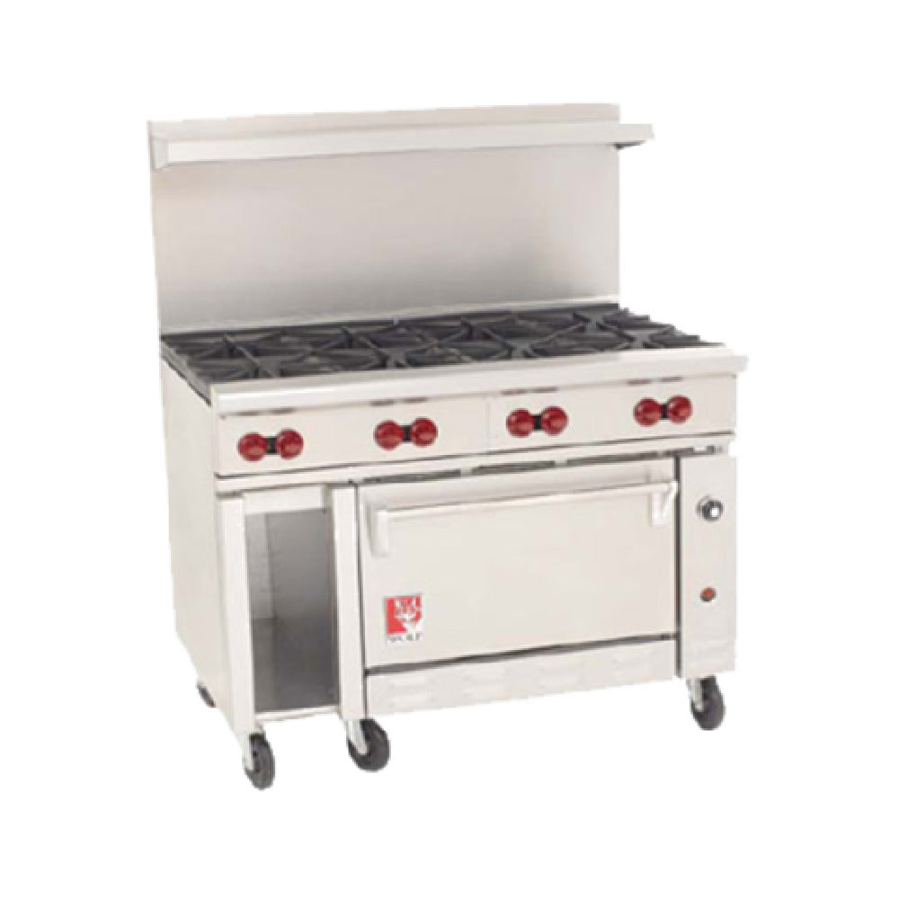 Wolf C48C-8B_LP Challenger XL™ Restaurant Range Gas 48"