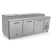 Kelvinator KCHPT92.12 (738254) Refrigerated Pizza Prep Table Three-section