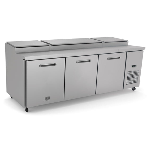 Kelvinator KCHPT92.12 (738254) Refrigerated Pizza Prep Table Three-section