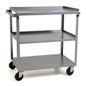 Eagle UUC-311 Utility Cart 3-tier 16-3/4"W X 29-5/8"D X 32"H