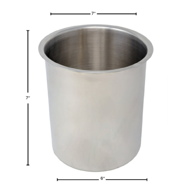 Omcan 44654 (44654) Bain Marie Pot 3.5 Qt. 7" Dia.