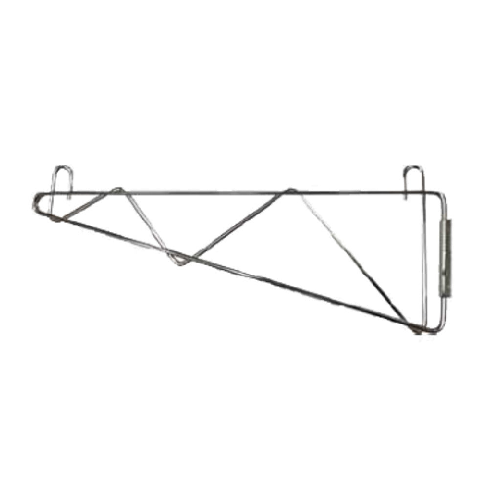 Omcan 24250 (24250) Wall Bracket 18" Chrome Finish