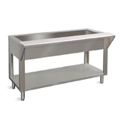 Piper Products DB-5-CI - Design Basics Cold Food Table, 34"H X 31"D X 72"W, (5) 20 Gauge Stainless Steel Fully Welded 5" Deep Wells