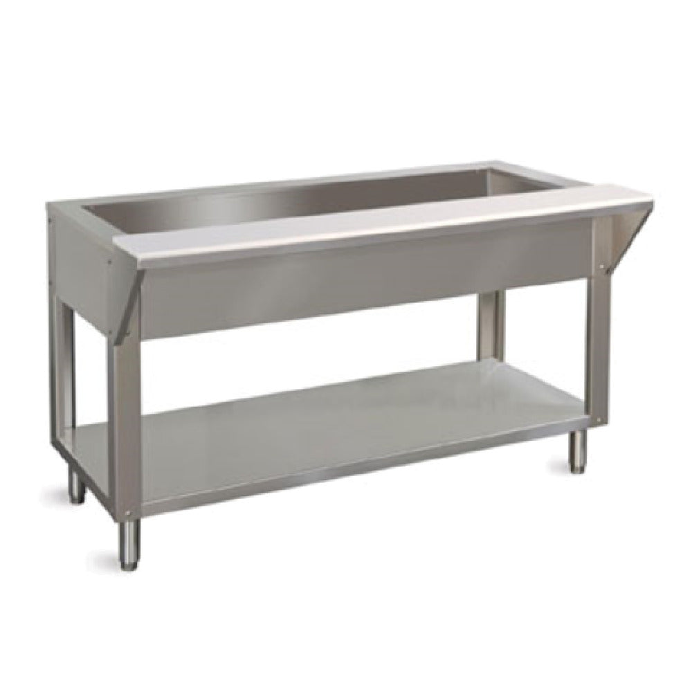 Piper Products DB-4-CI - Design Basics Cold Food Table, 34"H X 31"D X 58"W, (4) 20 Gauge Stainless Steel Fully Welded 5" Deep Wells