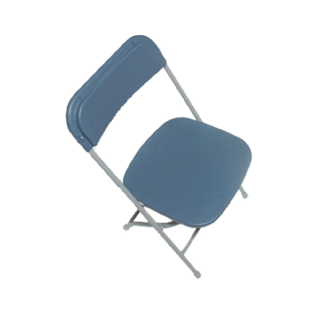 Forbes Industries C600SBL/GR EventXpress™ Folding Chair Slate Blue Plastic Formed Back & Seat