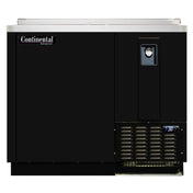 Continental Refrigerator BC37N Flat Top Bottle Cooler 37"W Stainless Steel Top With (1) Slide Back Lid
