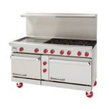 American Range AR-24G-6B-DSB_LP - Restaurant Range, Gas, 60"