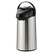 Service Ideas SSAL250 SteelVac™ Premium Airpot 2-1/2 Liter (84.5 Oz.) 7-1/4" X 9-1/4" X 13-3/4"