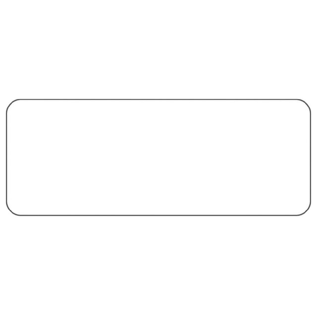 Hubert 35292 - Laser Labels, Blank, 2-1/2" X 1"H