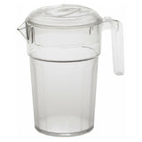 Cambro PC34CW135 Camwear® Pitcher 34 Oz. 6-2/3" Dia. X 7-1/2"H (with Lid)