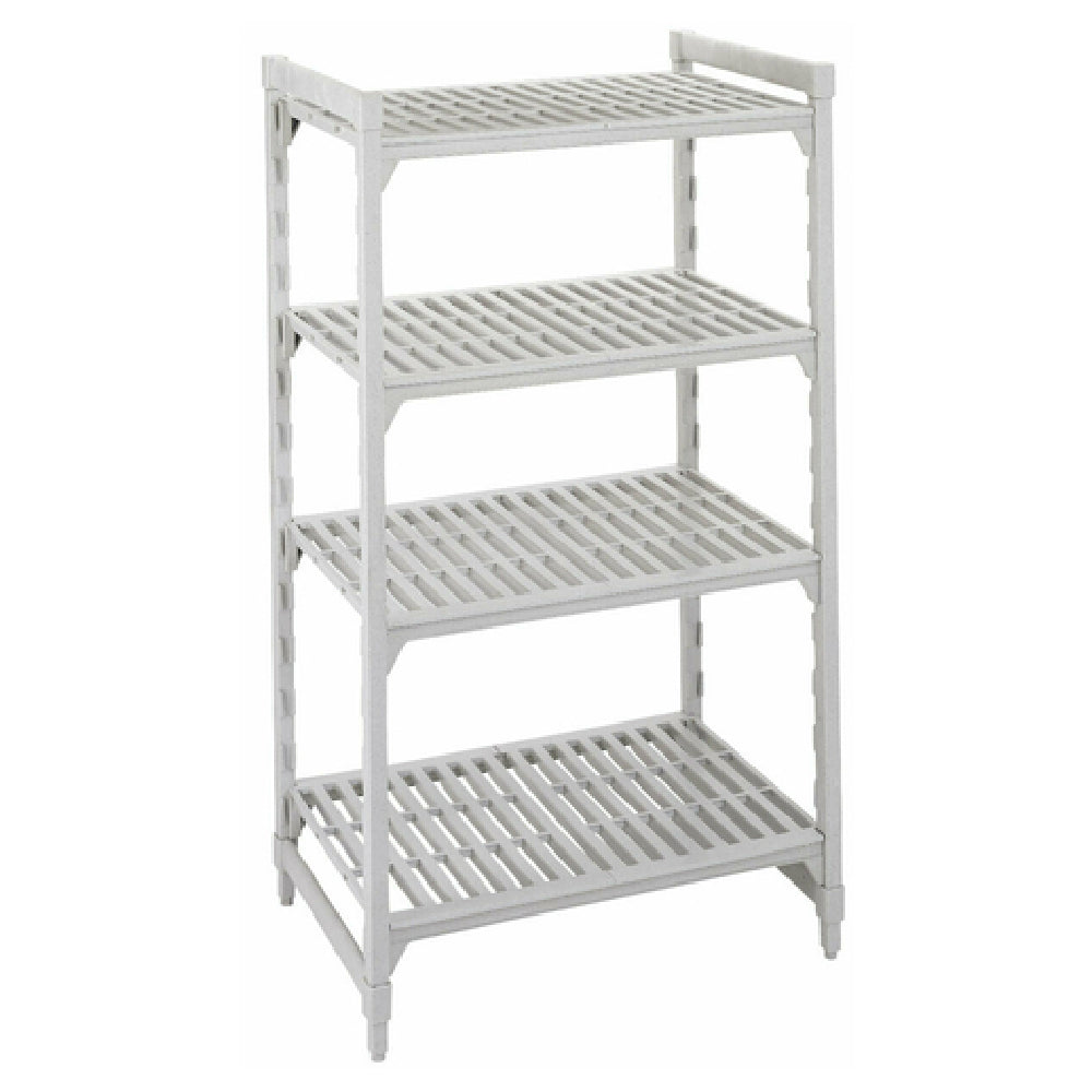 Cambro CPU212472V4480 Camshelving® Premium Starter Unit 21"W X 24"L X 72"H 4-tier