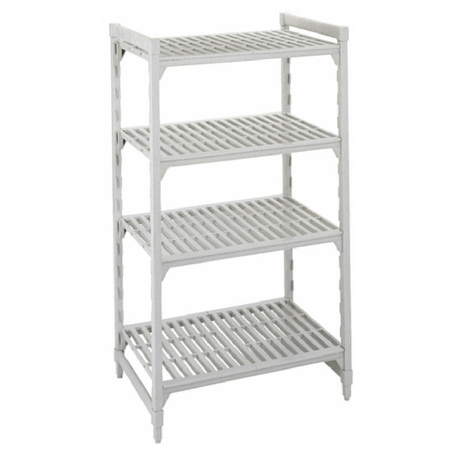 Cambro CPU212472V4480 Camshelving® Premium Starter Unit 21"W X 24"L X 72"H 4-tier