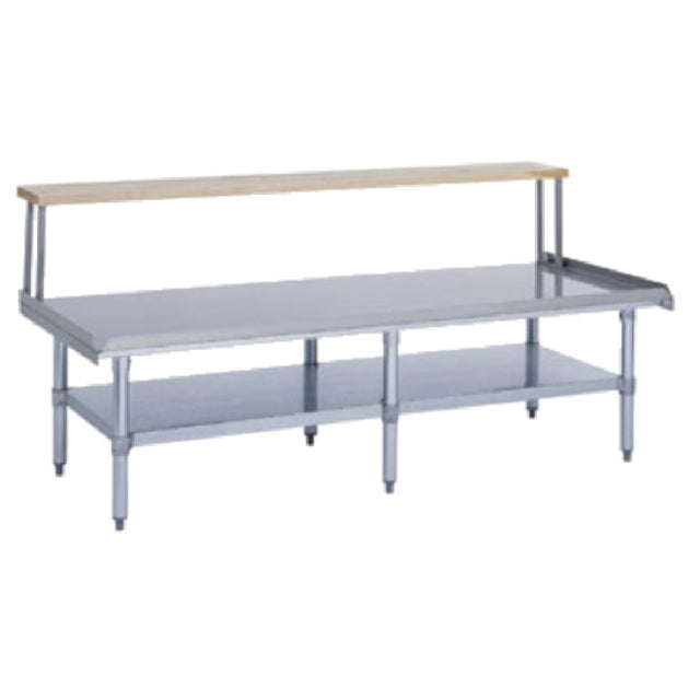 Duke ES-7201A-10836 Equipment Stand Open Base With Undershelf 108" X 36"