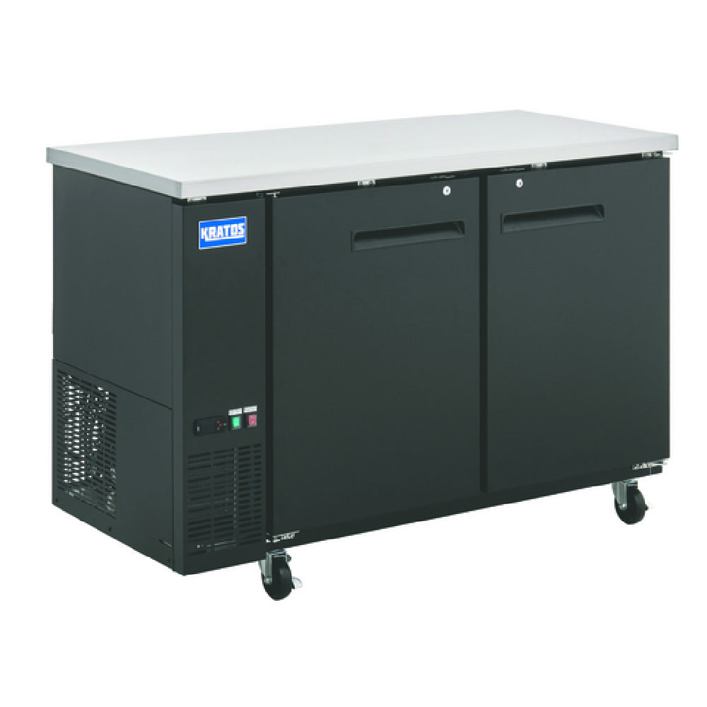 Hubert 174927 - Kratos Back Bar Refrigerator, 19.4 Cu. Ft., 58-7/8"W X 36-1/4"D X 38-3/4"H