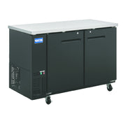 Hubert 174927 - Kratos Back Bar Refrigerator, 19.4 Cu. Ft., 58-7/8"W X 36-1/4"D X 38-3/4"H