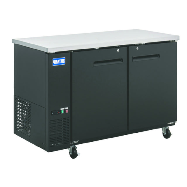 Hubert 174927 - Kratos Back Bar Refrigerator, 19.4 Cu. Ft., 58-7/8"W X 36-1/4"D X 38-3/4"H