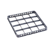 Omcan 33872 (33872) Cup Extender 19-3/4"W X 19-3/4"D X 2"H 4 Row
