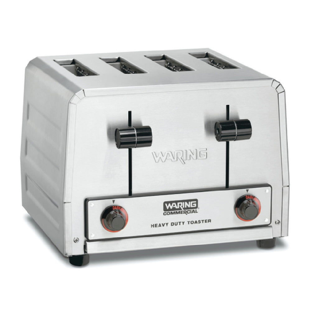 Waring WCT805KSDI - (International) Commercial Toaster, Heavy-duty, (4) 1-1/8" Slots