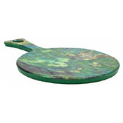 GET Enterprises 15019052037 Cheforward Lapis Board 15-1/4"L X 9-3/5"W X 1/2"H Round