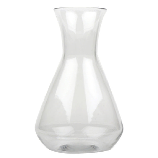 GET Enterprises SW-2008-CL Via Carafe 34 Oz. 3-3/10" Top Dia. X 8-1/2"H