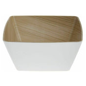 Hubert 22194 - Kalm Collection Bowl, 10"L X 10"W X 4-1/2"H, Square
