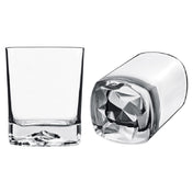 BauscherHepp 10952/01 Double Old Fashioned Glass 13.5 Oz. Square Shaped Bottom