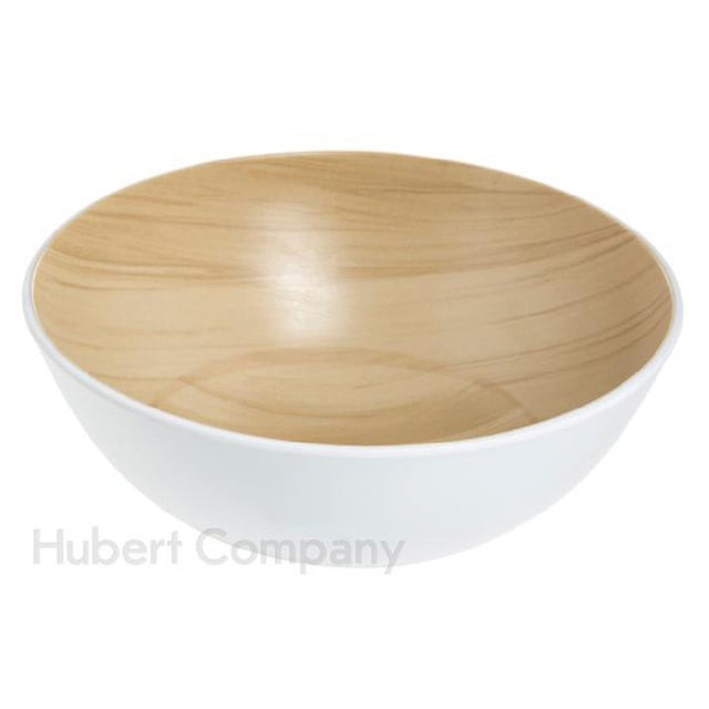 Hubert 79609 - Bowl, 9-1/10" Dia. X 3-1/5"H Front X 4-3/10"H Back, Slanted