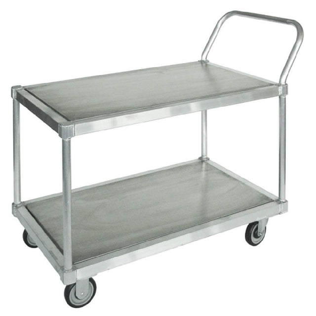 Hubert 72295 - Produce Cart, 2-shelf, 46" X 27" X 42.4"H