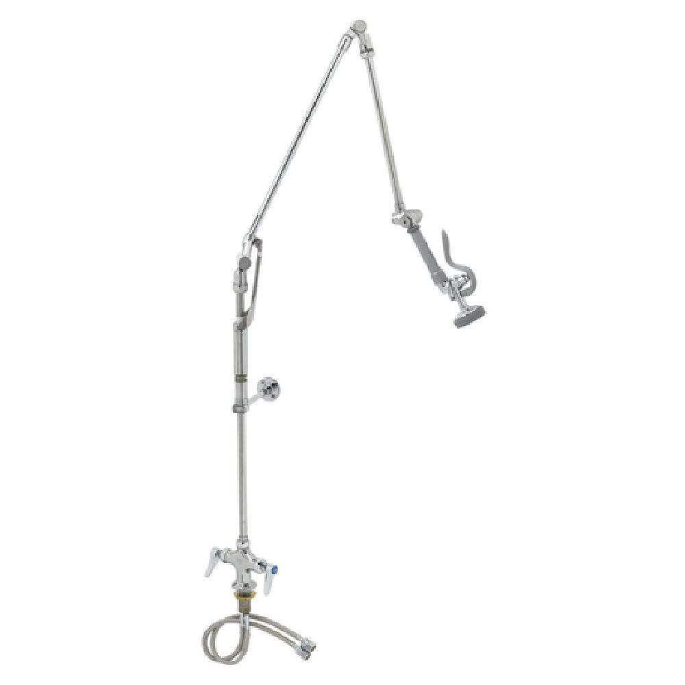 T&S Brass B-0114-01B Pre-Rinse Unit Deck Mount Single Hole Mixing Faucet